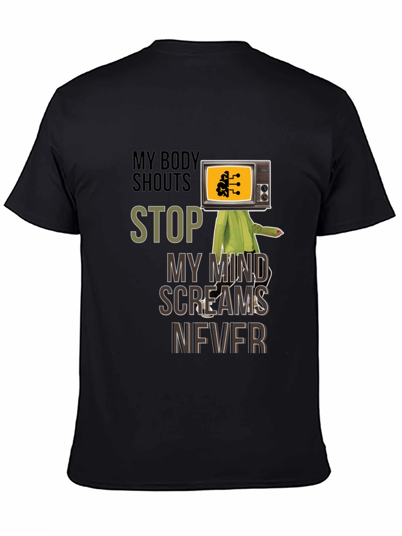 My Body Shouts Stop T-Shirt