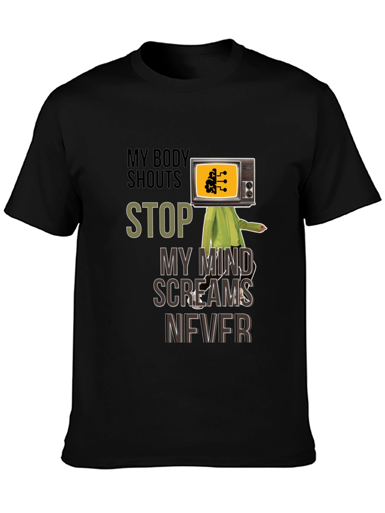 My Body Shouts Stop T-Shirt