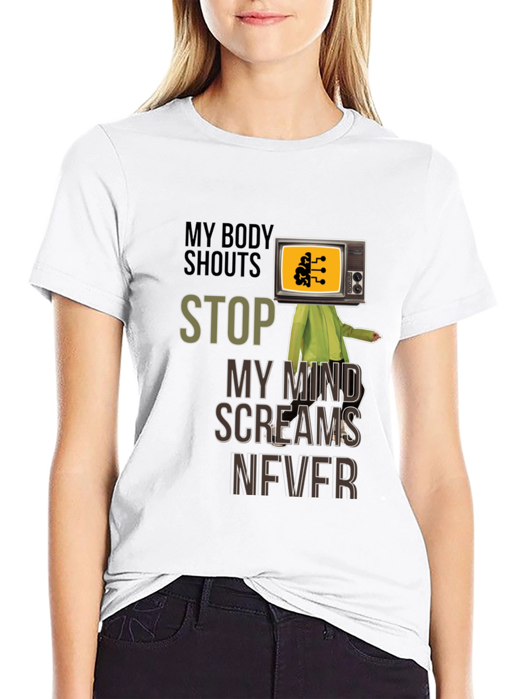 My Body Shouts Stop T-Shirt