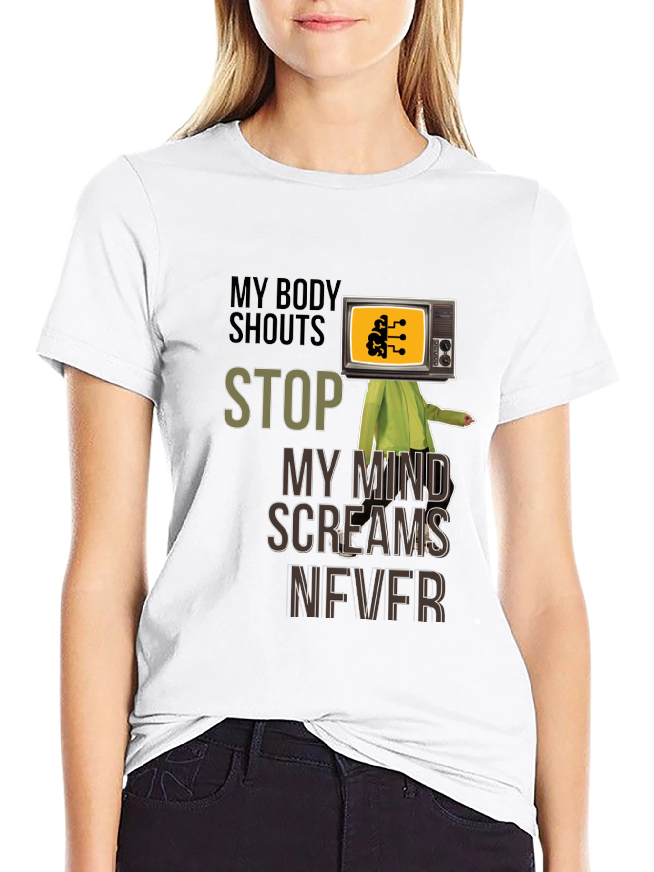 My Body Shouts Stop T-Shirt