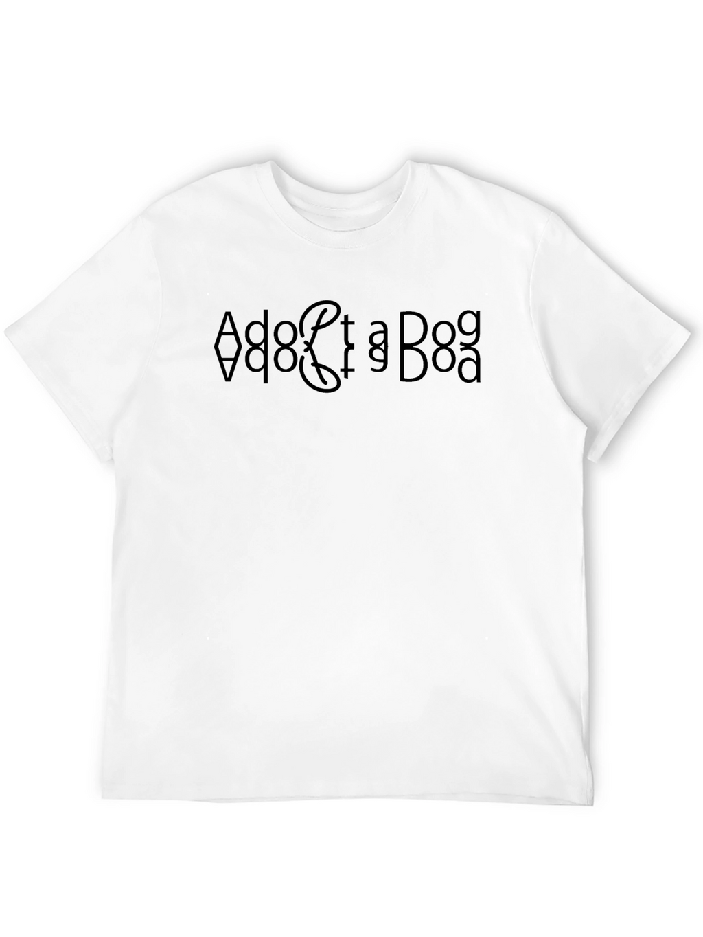 Adopt A Dog T-Shirt - Soft Cotton Tee