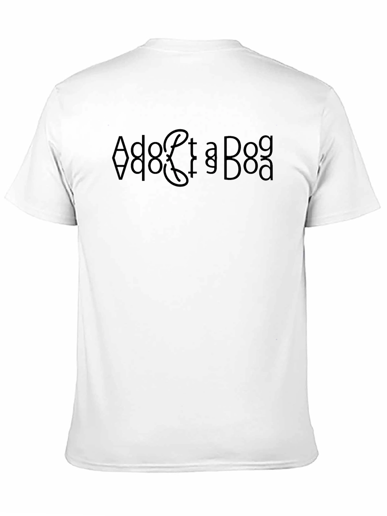 Adopt A Dog T-Shirt - Soft Cotton Tee