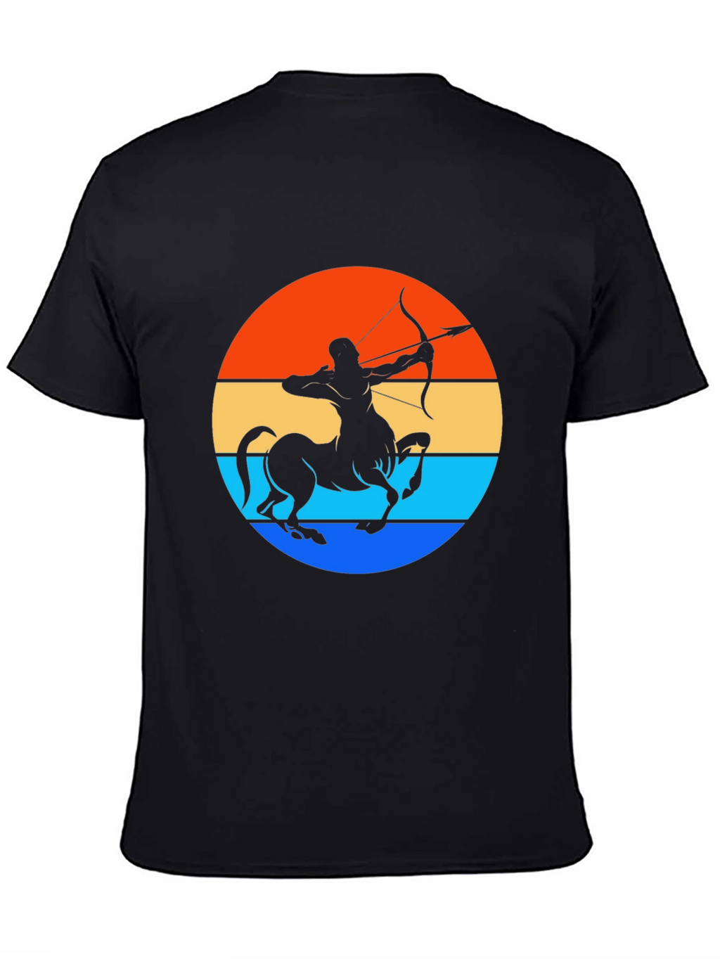Sagittarius Centaur Sunset Graphic Tee