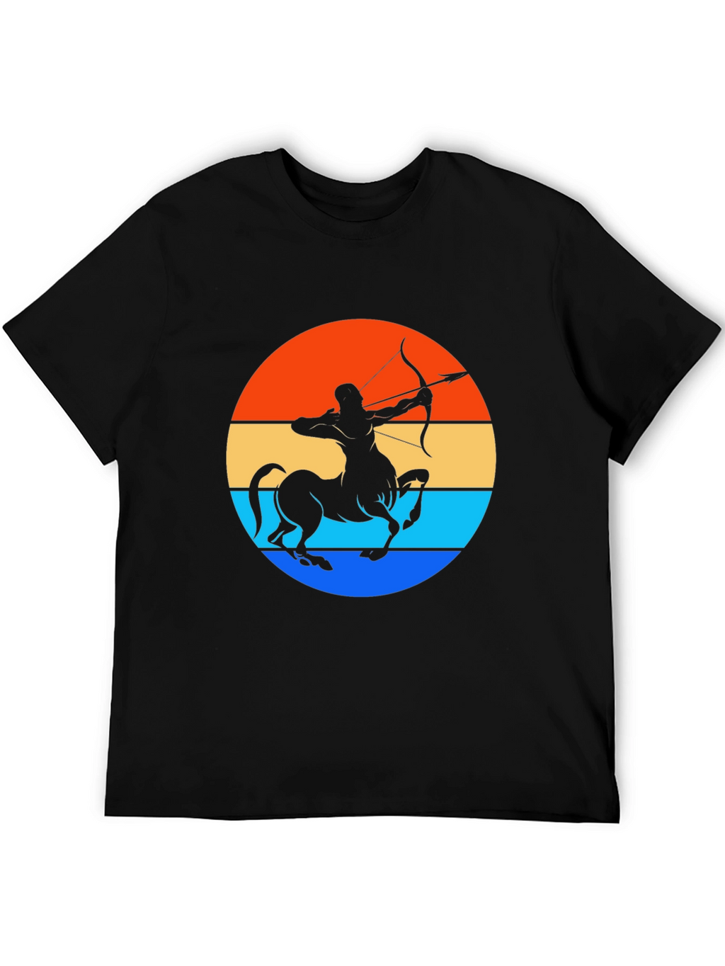 Sagittarius Centaur Sunset Graphic Tee