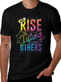 We Rise By Lifting Others Graphic Tee