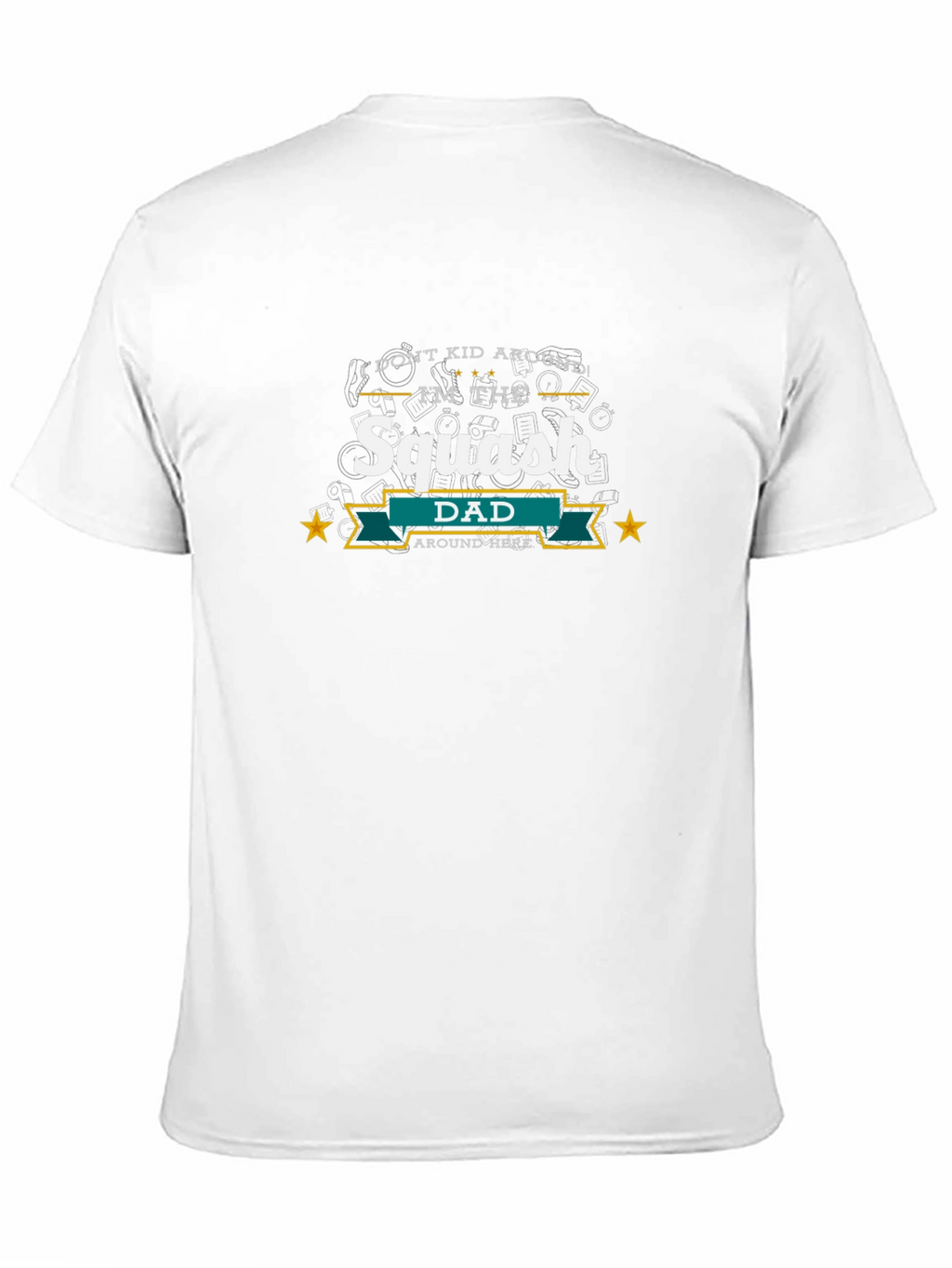 Squash Dad T-Shirt - Funny Fathers Day Tee