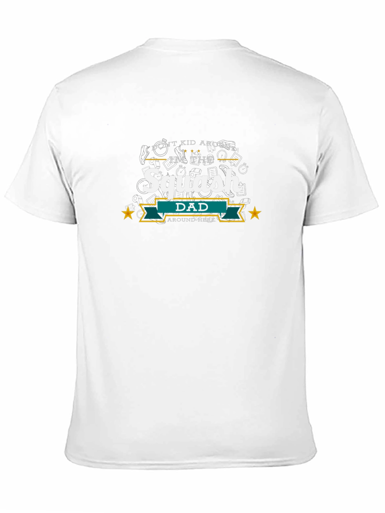 Squash Dad T-Shirt - Funny Fathers Day Tee