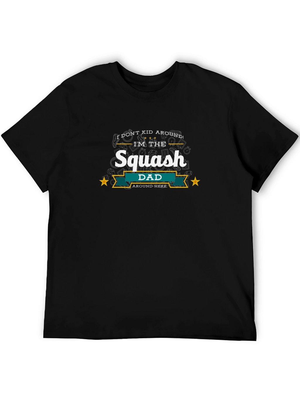Squash Dad T-Shirt - Funny Fathers Day Tee
