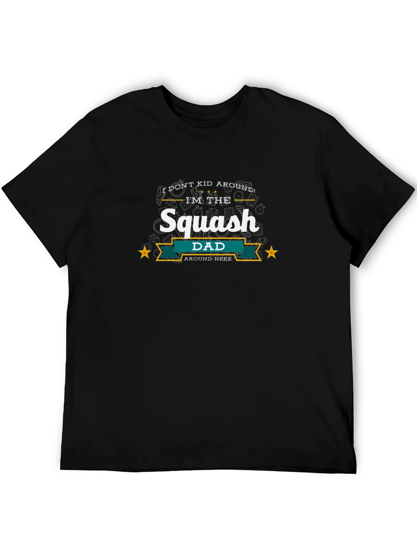 Squash Dad T-Shirt - Funny Fathers Day Tee