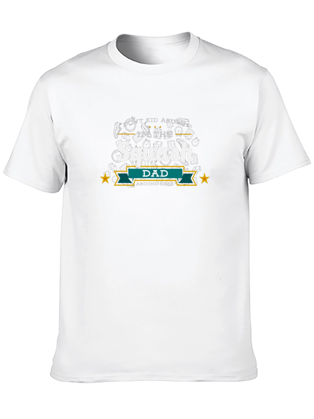 Squash Dad T-Shirt - Funny Fathers Day Tee