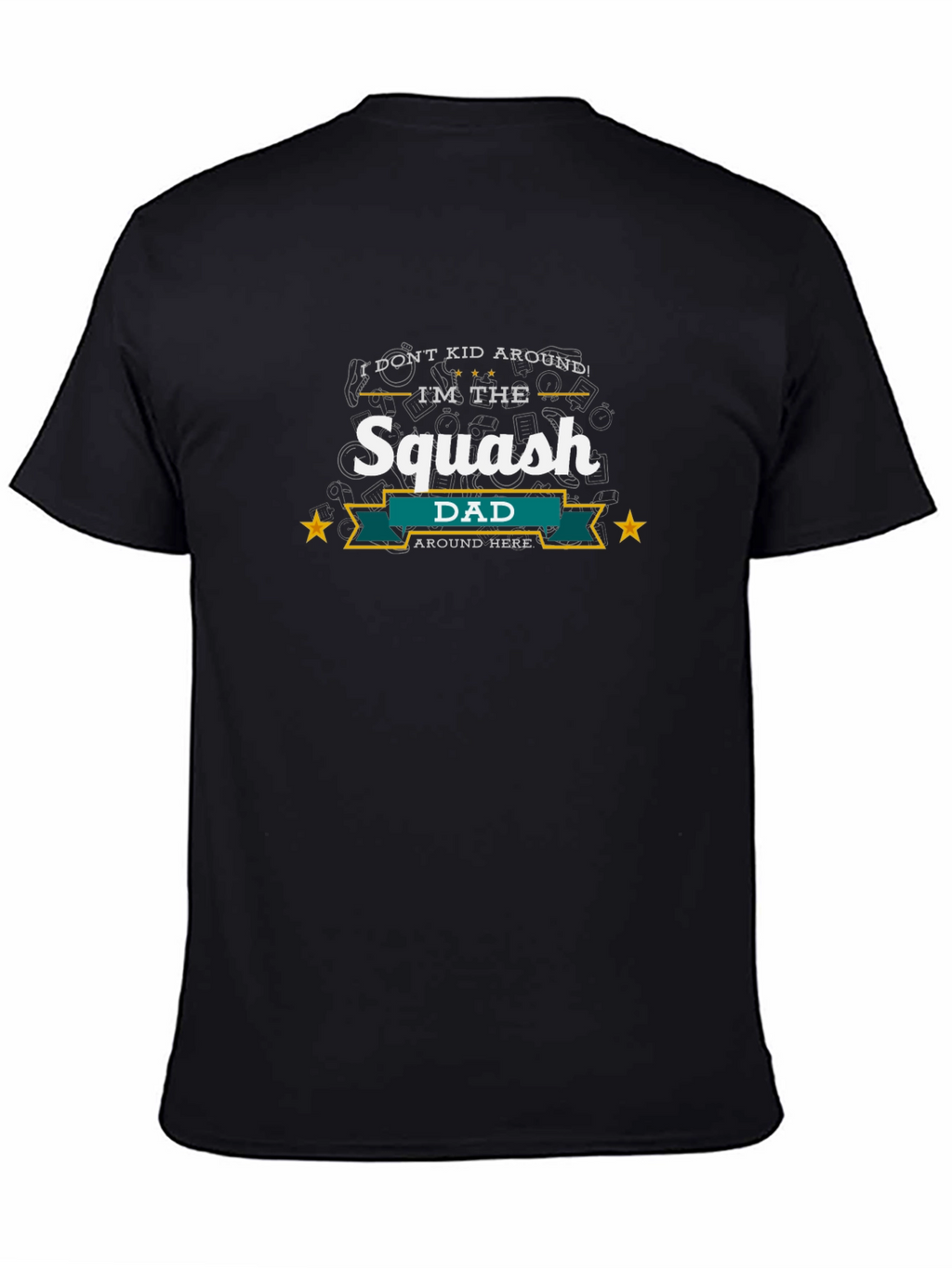 Squash Dad T-Shirt - Funny Fathers Day Tee