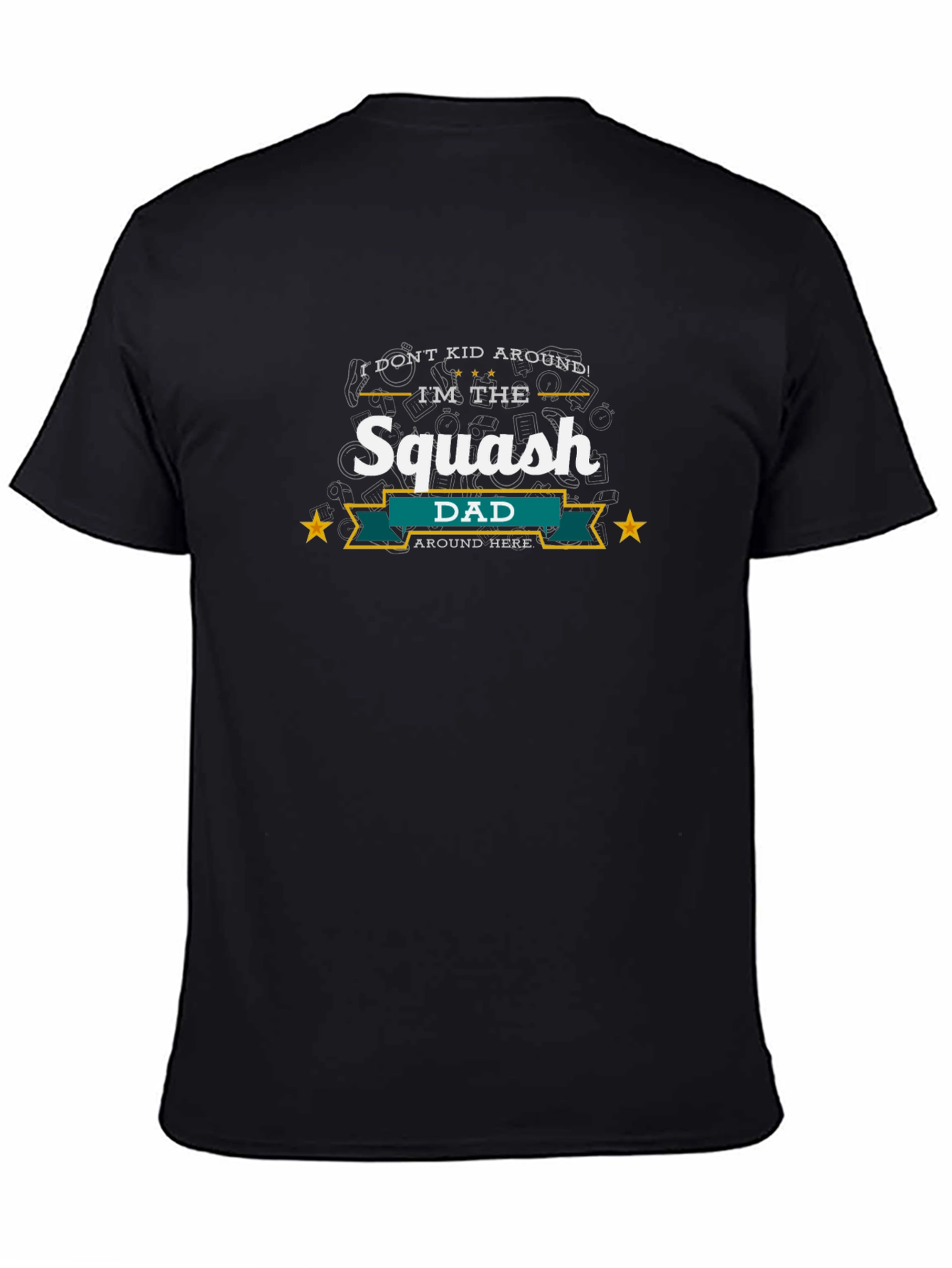 Squash Dad T-Shirt - Funny Fathers Day Tee