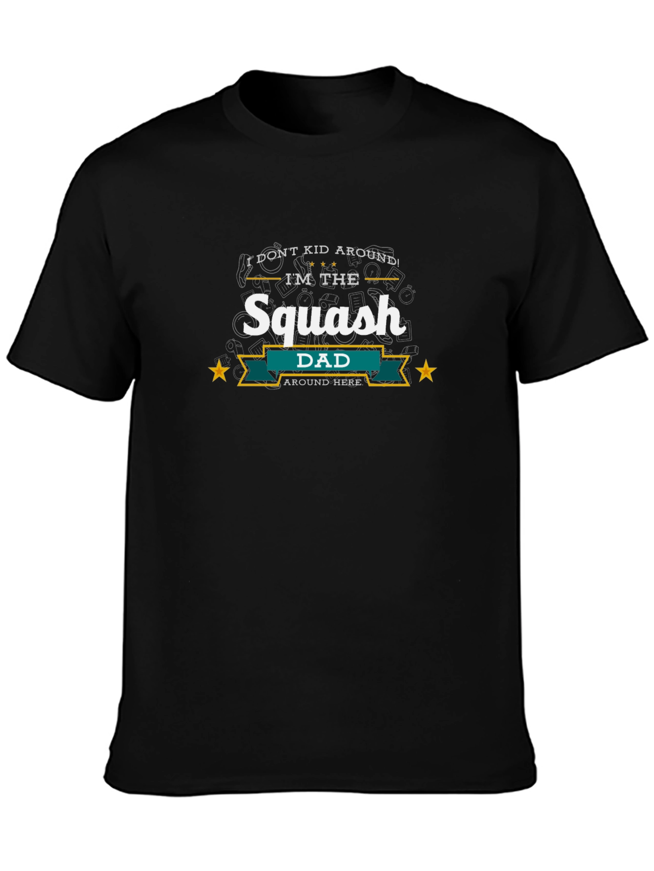 Squash Dad T-Shirt - Funny Fathers Day Tee