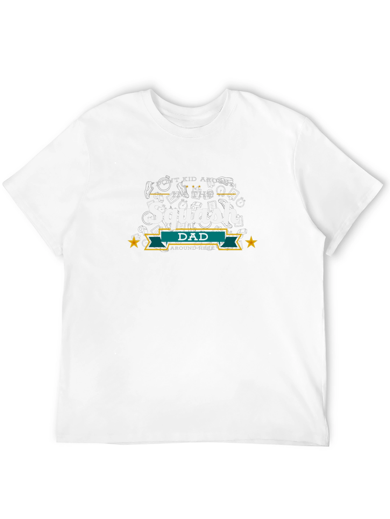 Squash Dad T-Shirt - Funny Fathers Day Tee