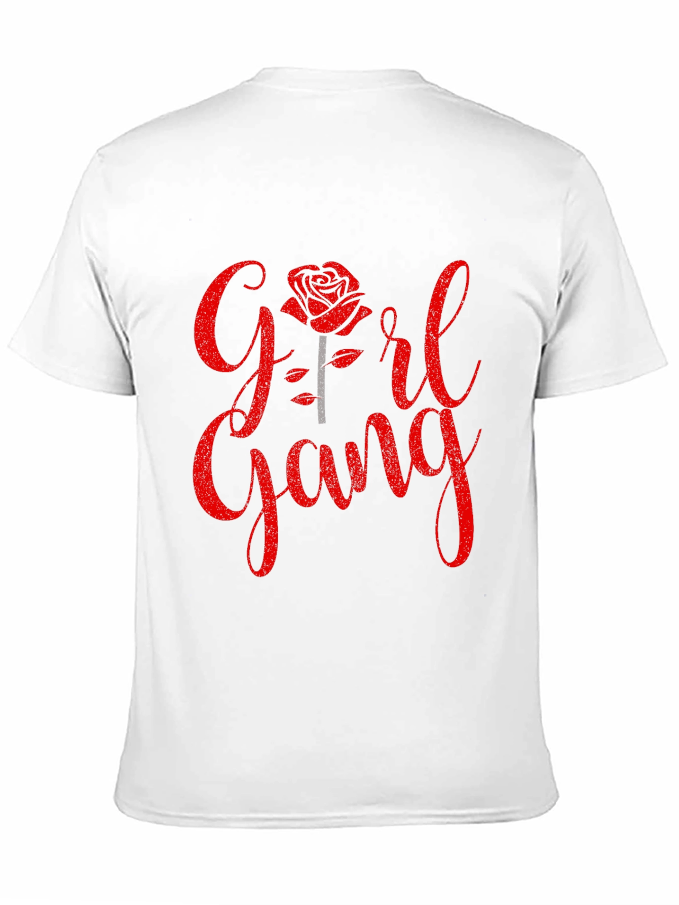 Girl Gang Rose Graphic Tee - Trendy Womens Fashion