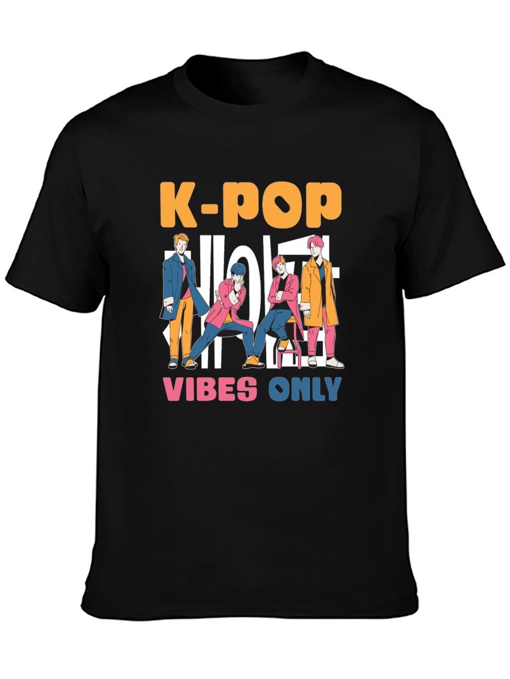 K-Pop Vibes Only Graphic Tee