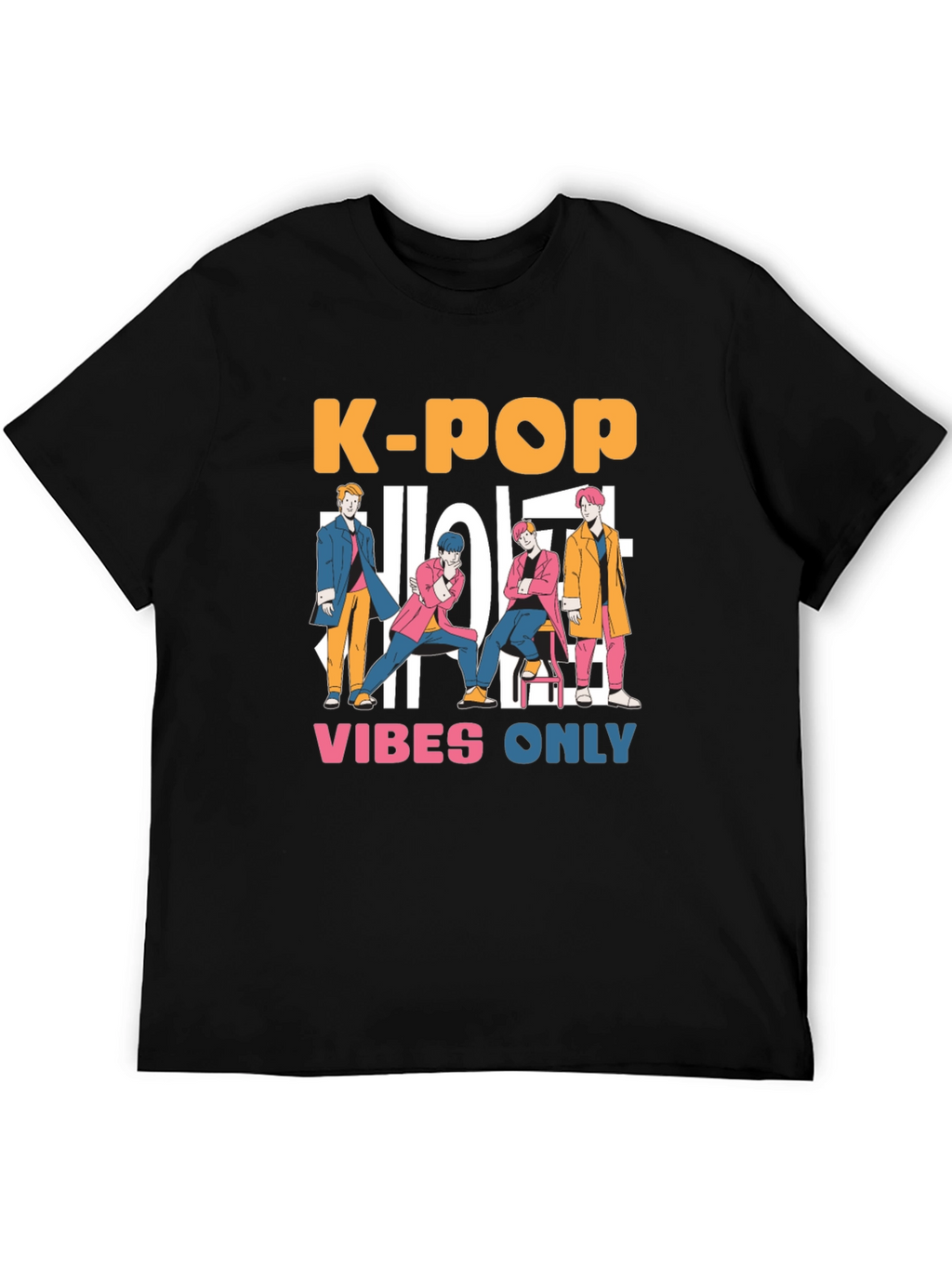 K-Pop Vibes Only Graphic Tee