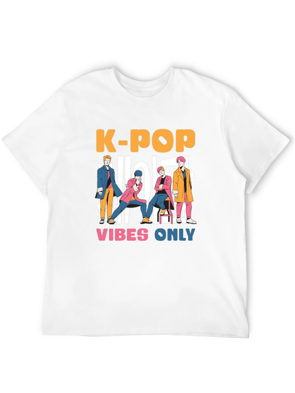 K-Pop Vibes Only Graphic Tee