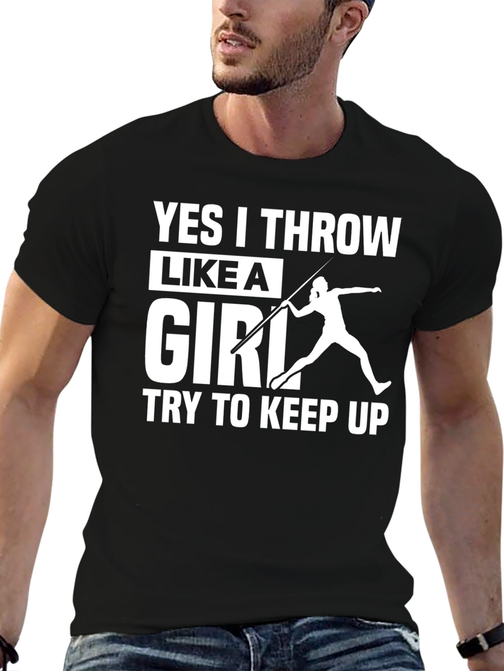 Yes I Throw Like A Girl T-Shirt