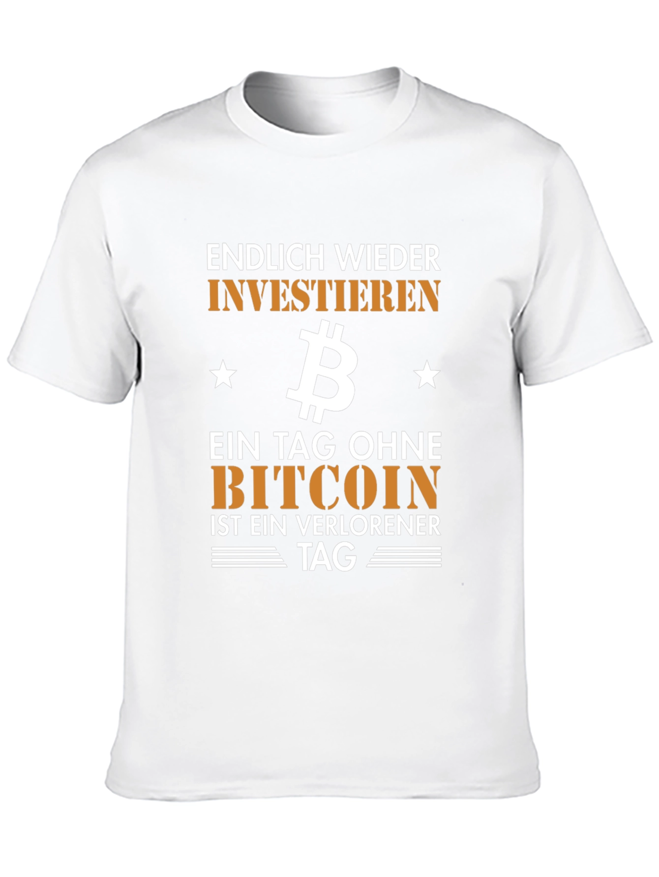 Bitcoin Investment T-Shirt - Endlich Wieder Investieren
