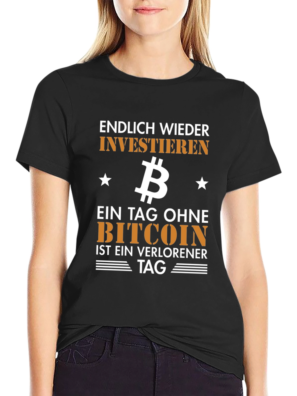 Bitcoin Investment T-Shirt - Endlich Wieder Investieren