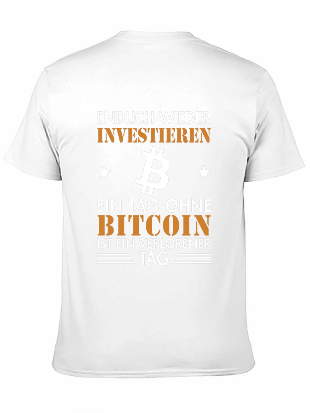 Bitcoin Investment T-Shirt - Endlich Wieder Investieren