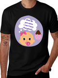 Baby Graphic T-Shirt - Chocolate