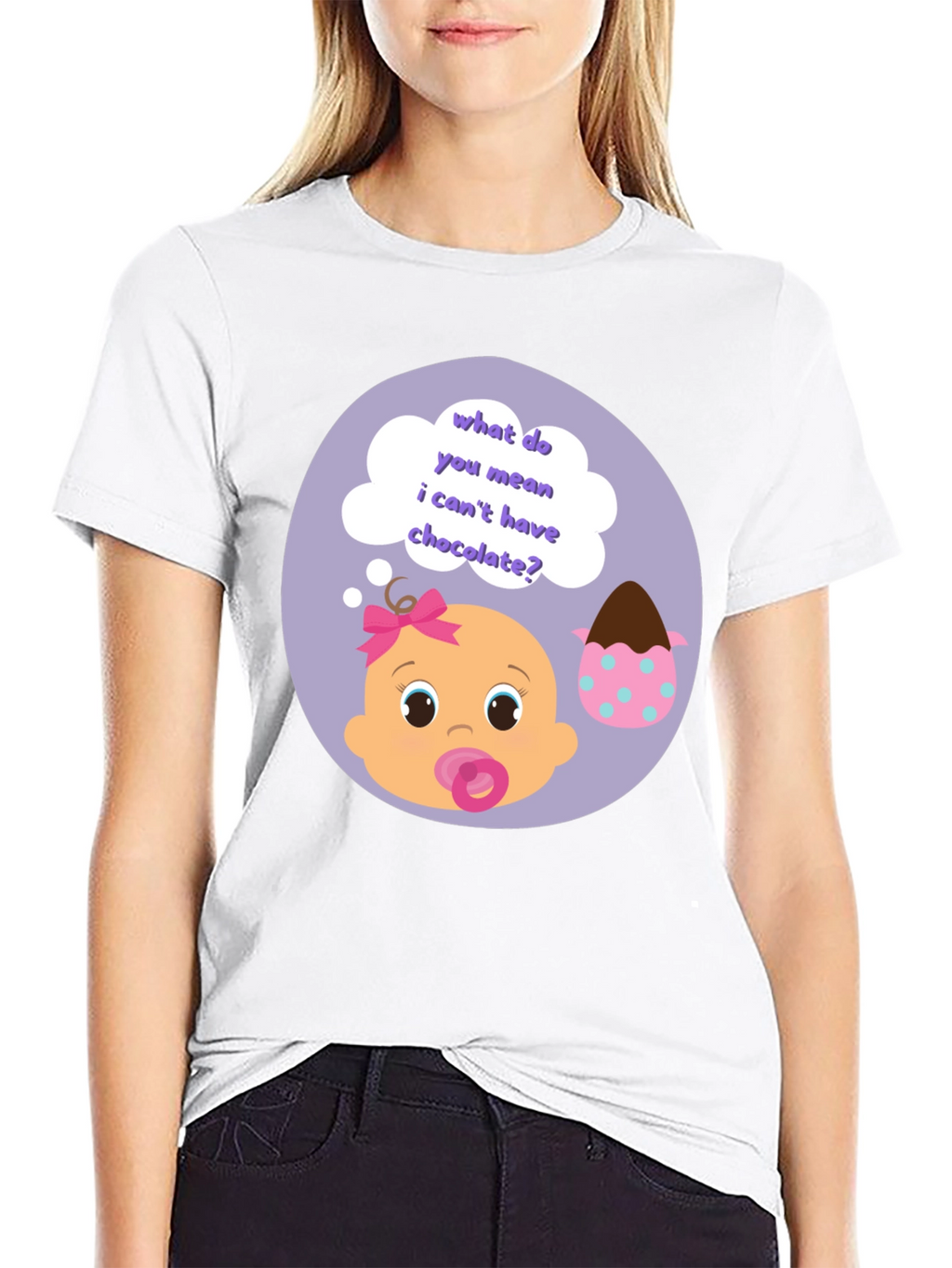 Baby Graphic T-Shirt - Chocolate