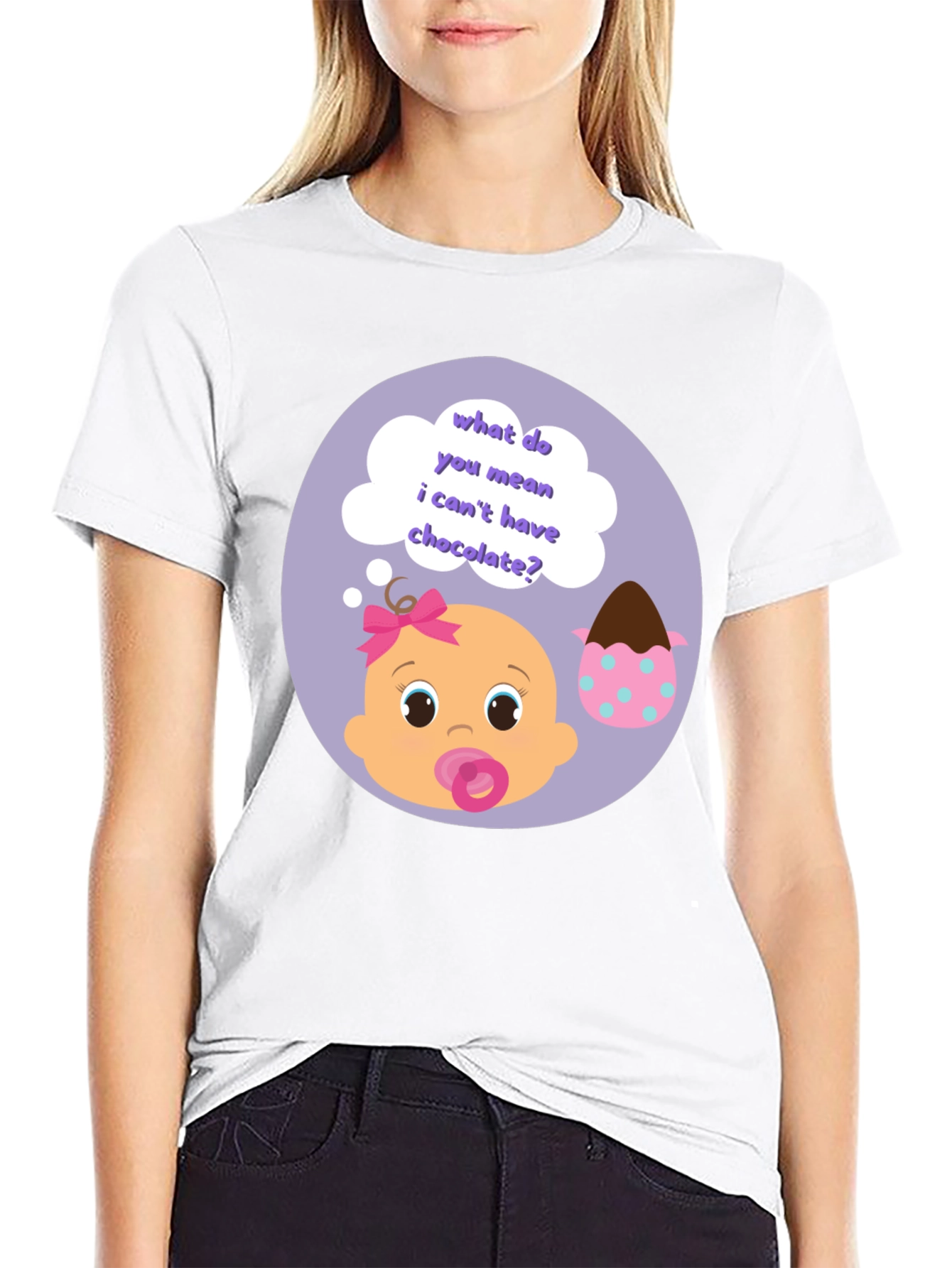 Baby Graphic T-Shirt - Chocolate