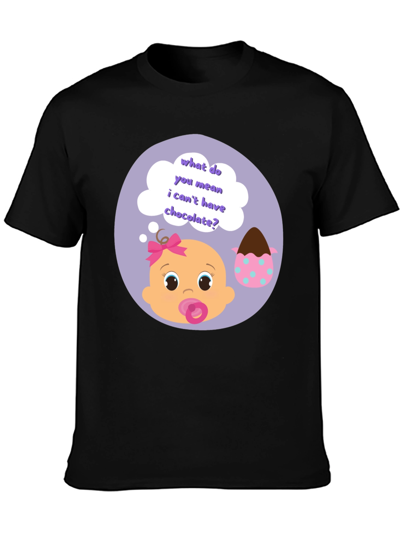 Baby Graphic T-Shirt - Chocolate