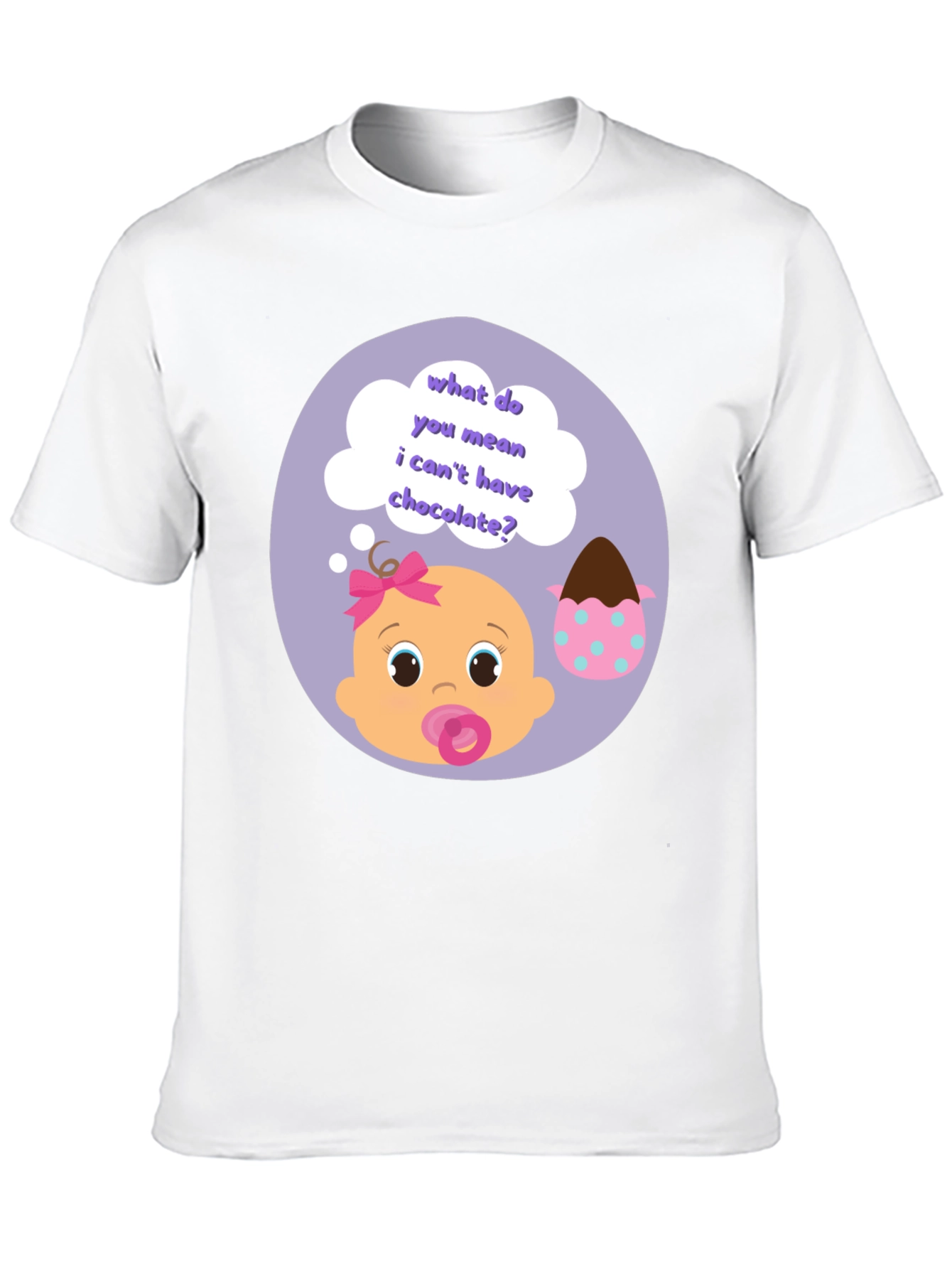 Baby Graphic T-Shirt - Chocolate