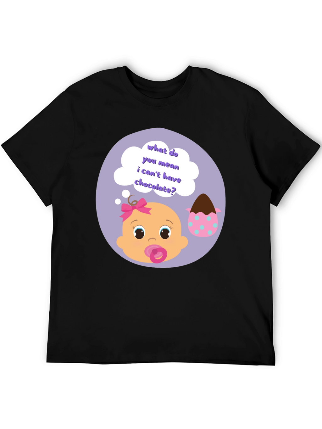 Baby Graphic T-Shirt - Chocolate