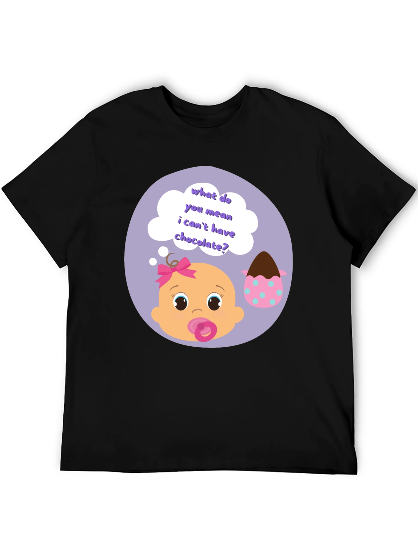 Baby Graphic T-Shirt - Chocolate