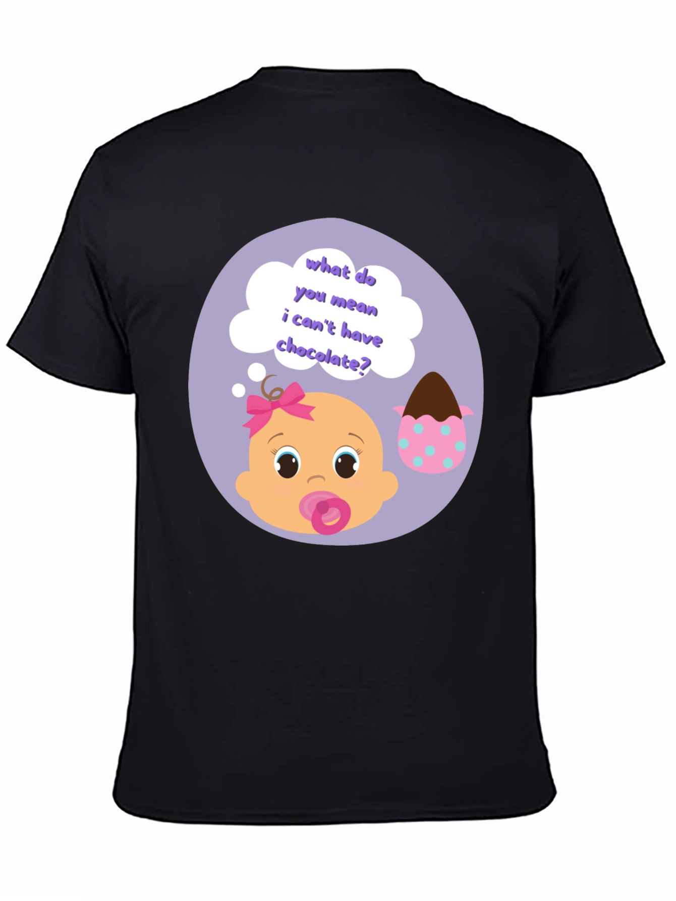 Baby Graphic T-Shirt - Chocolate