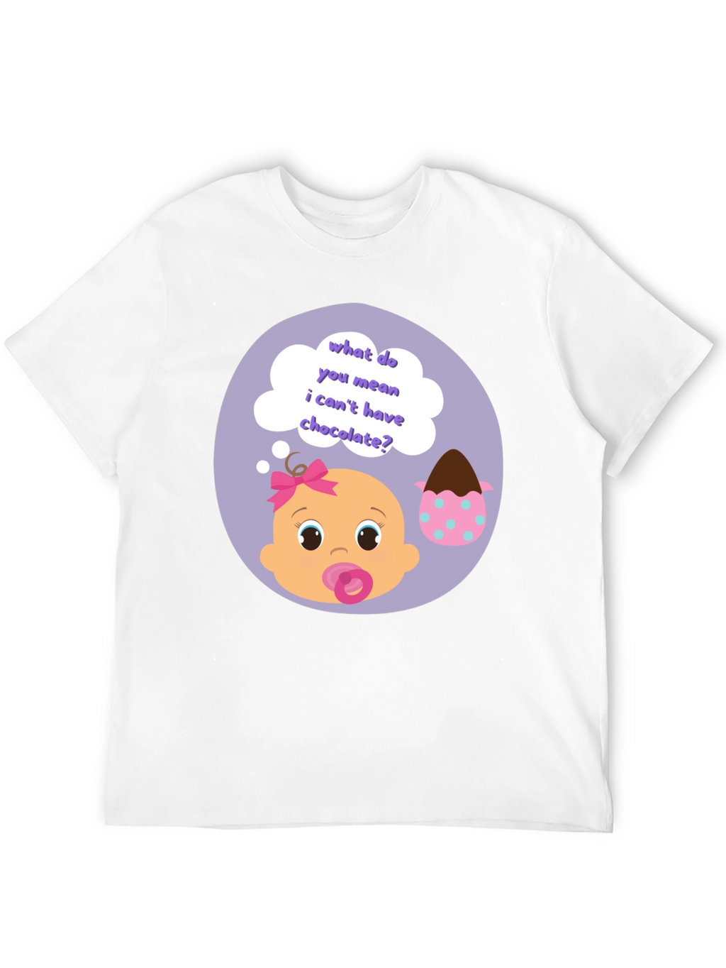 Baby Graphic T-Shirt - Chocolate