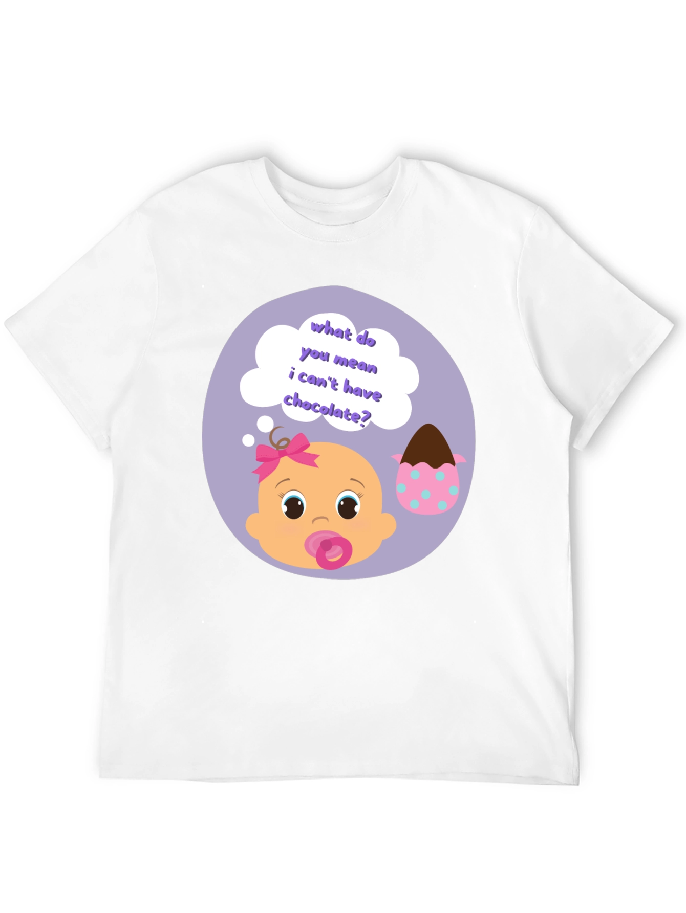 Baby Graphic T-Shirt - Chocolate