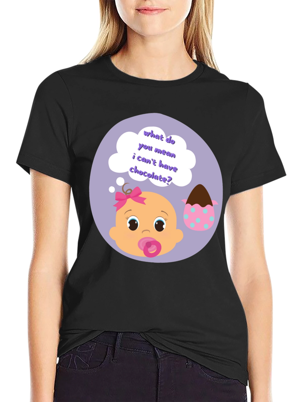 Baby Graphic T-Shirt - Chocolate