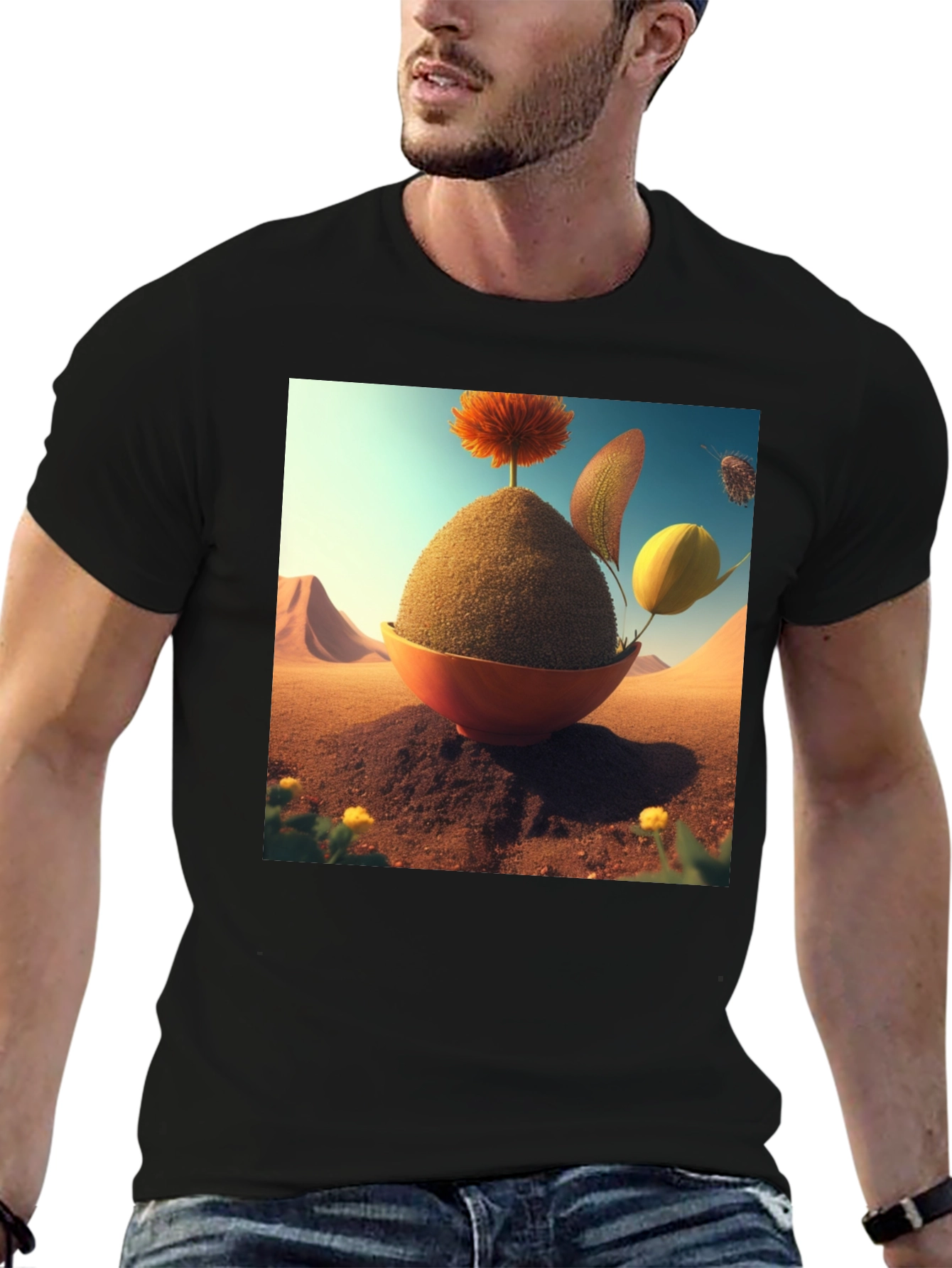Surreal Desert Plant T-Shirt