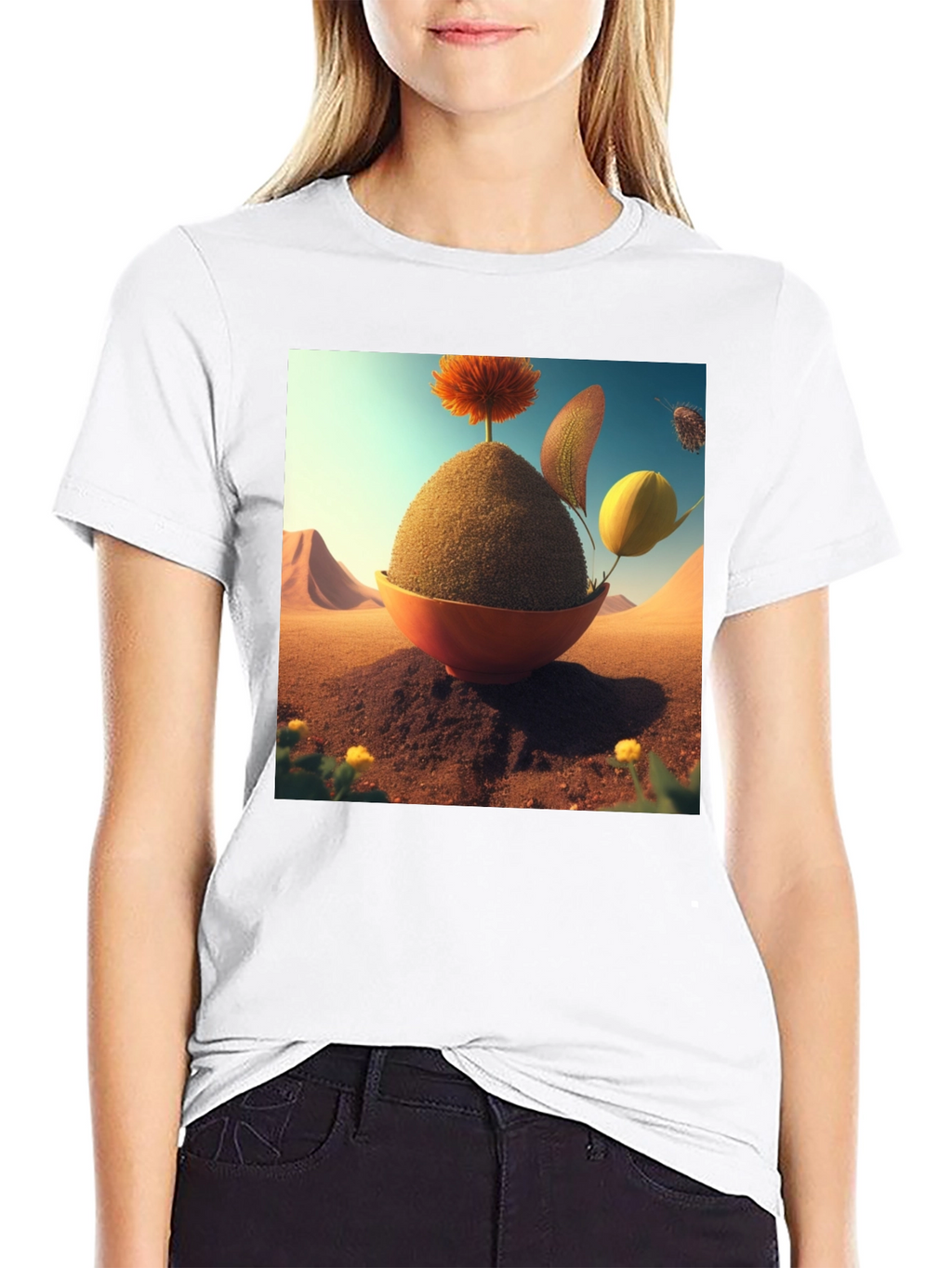 Surreal Desert Plant T-Shirt