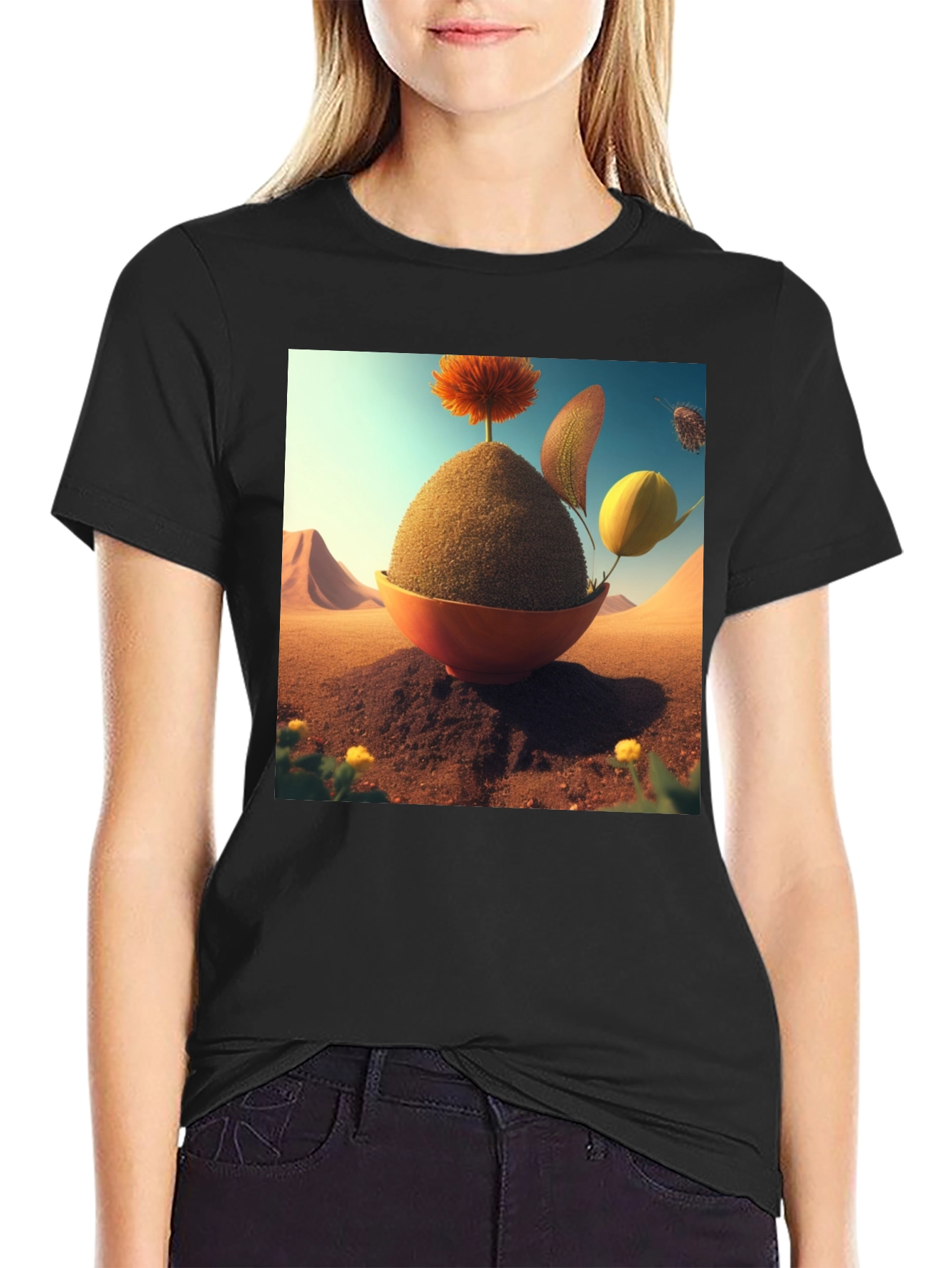 Surreal Desert Plant T-Shirt