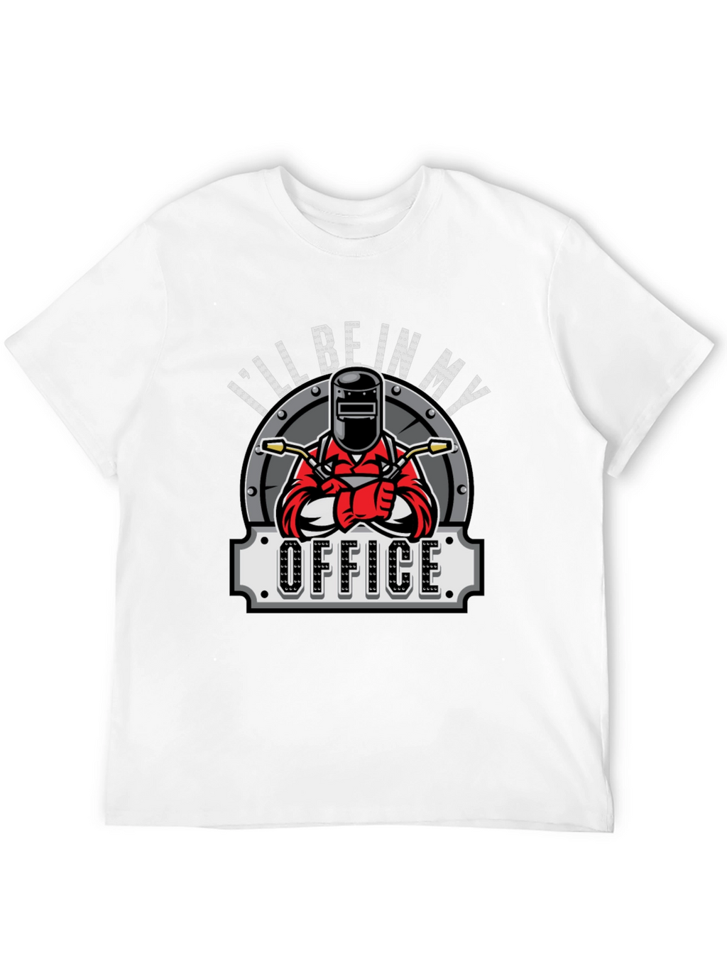 Welders Office Graphic T-Shirt - Black