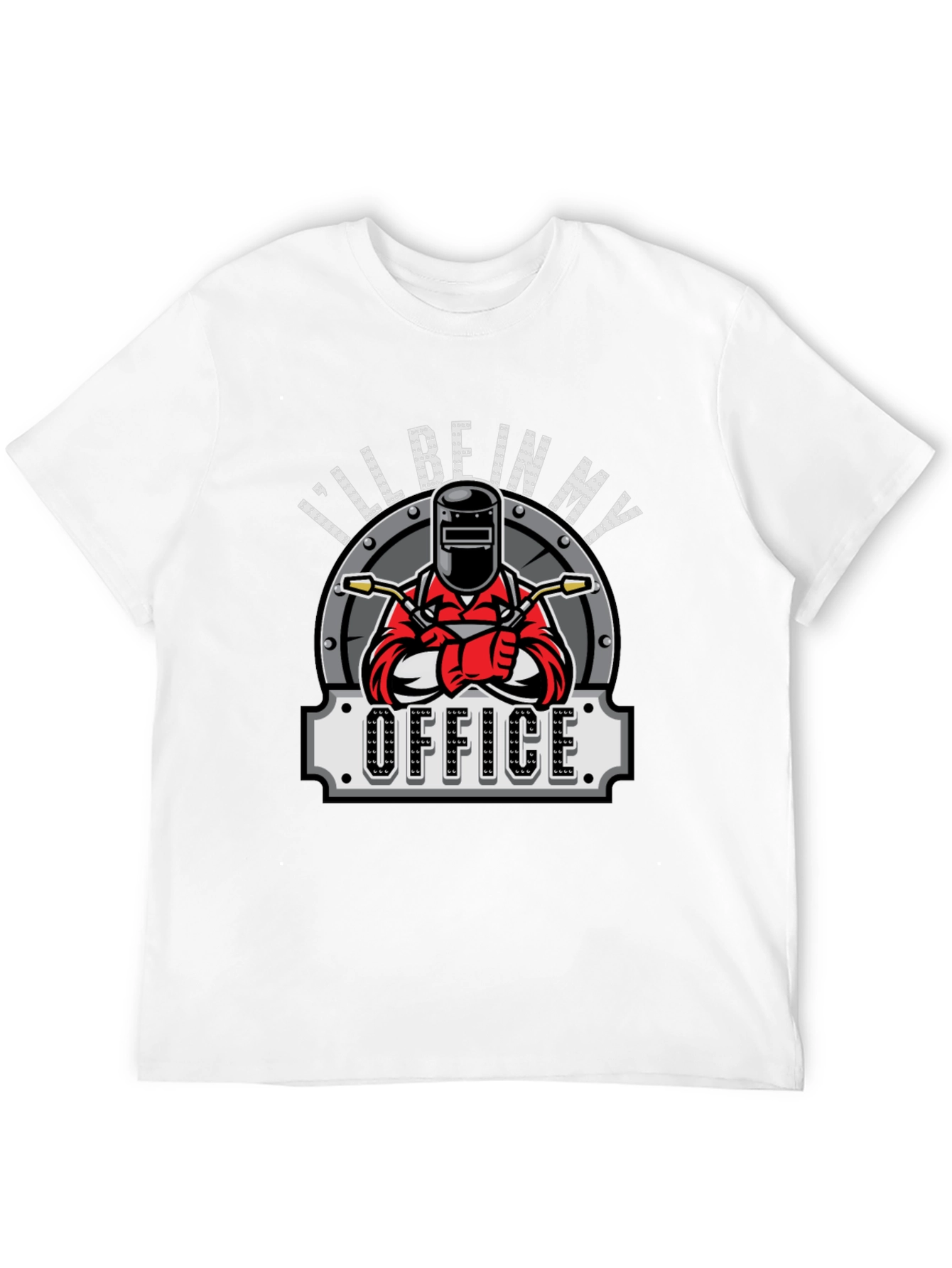 Welders Office Graphic T-Shirt - Black