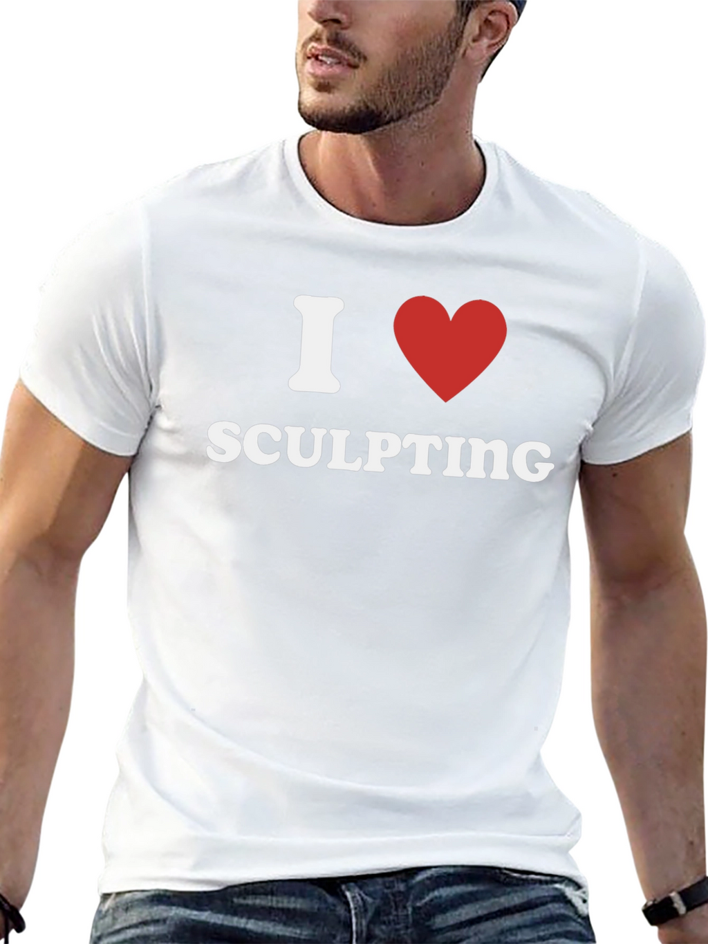 I Heart Sculpting T-Shirt -  Art Lovers Tee