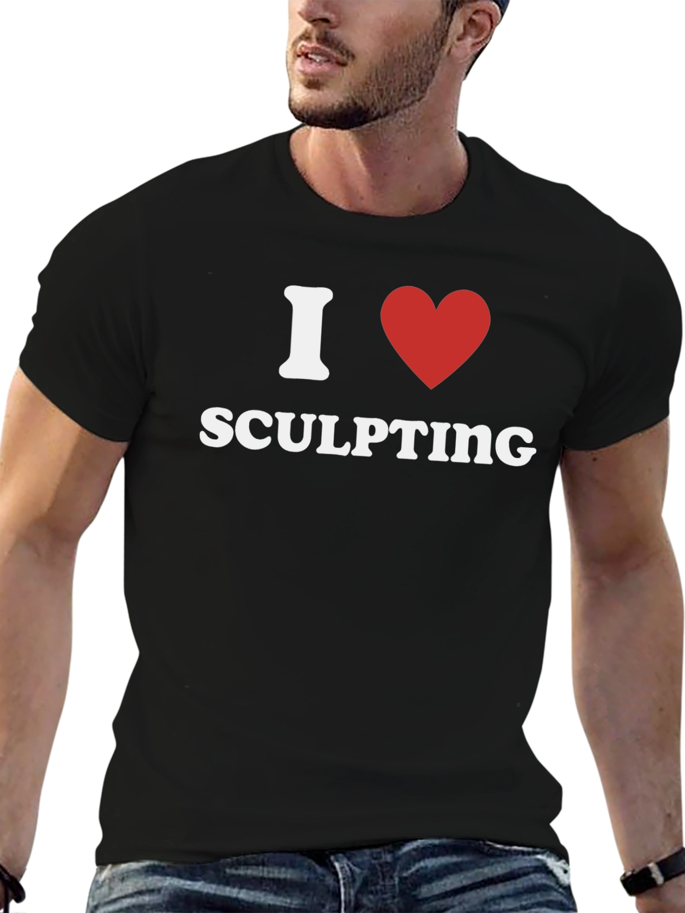 I Heart Sculpting T-Shirt -  Art Lovers Tee