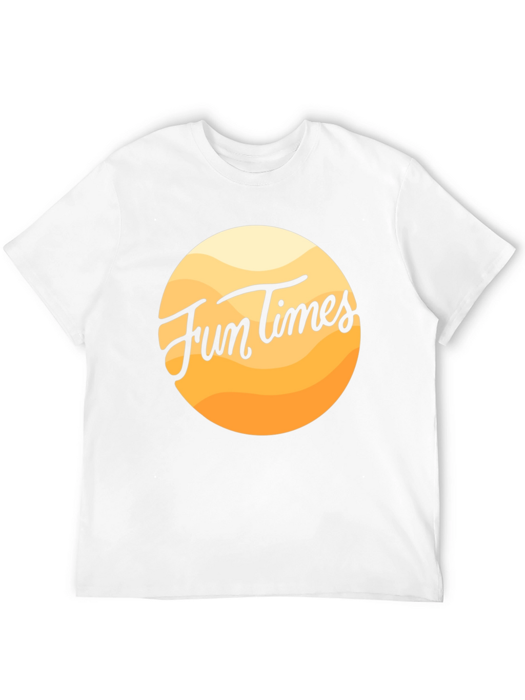 Fun Times Black Graphic Tee