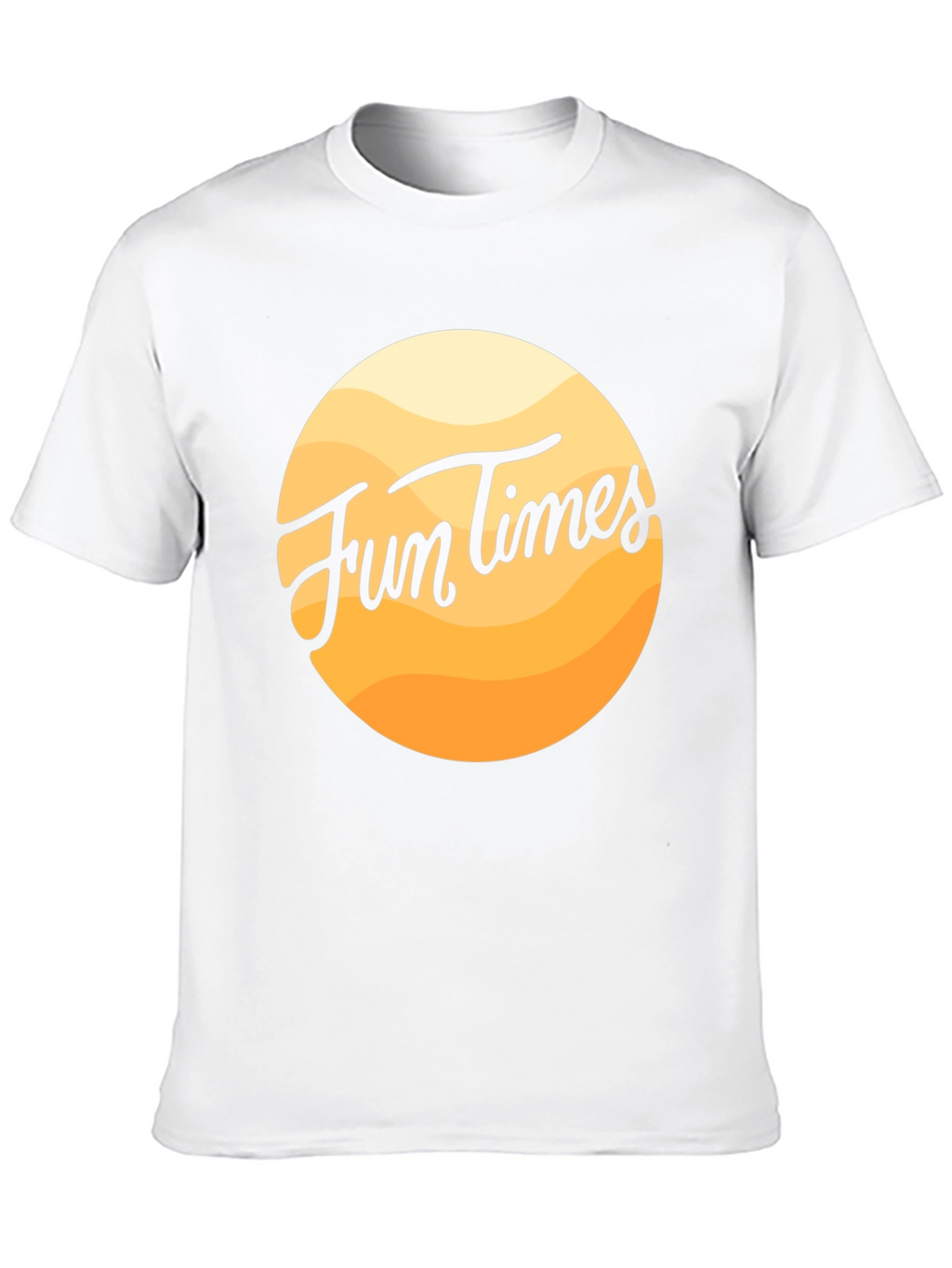 Fun Times Black Graphic Tee