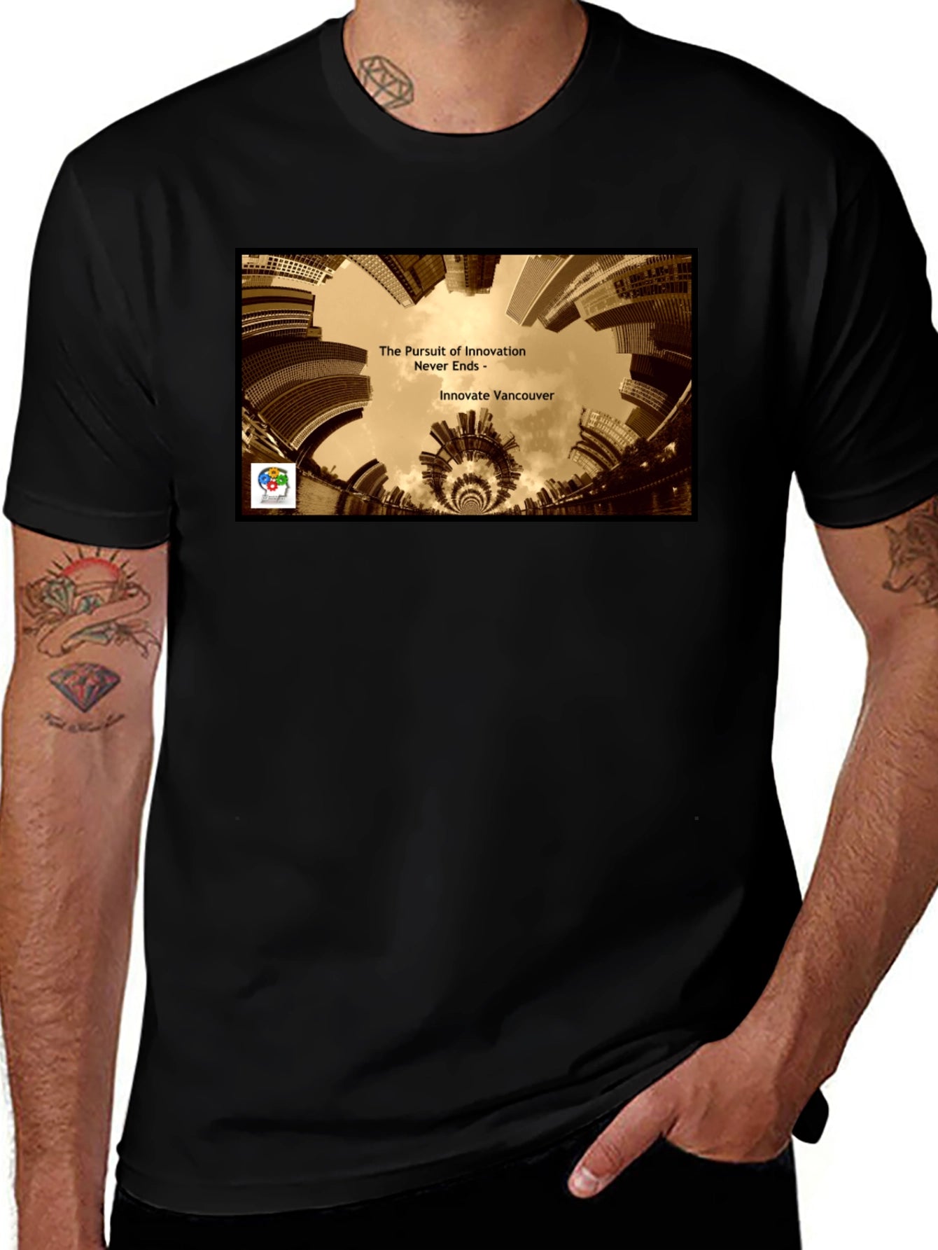 Innovate Vancouver Black T-Shirt