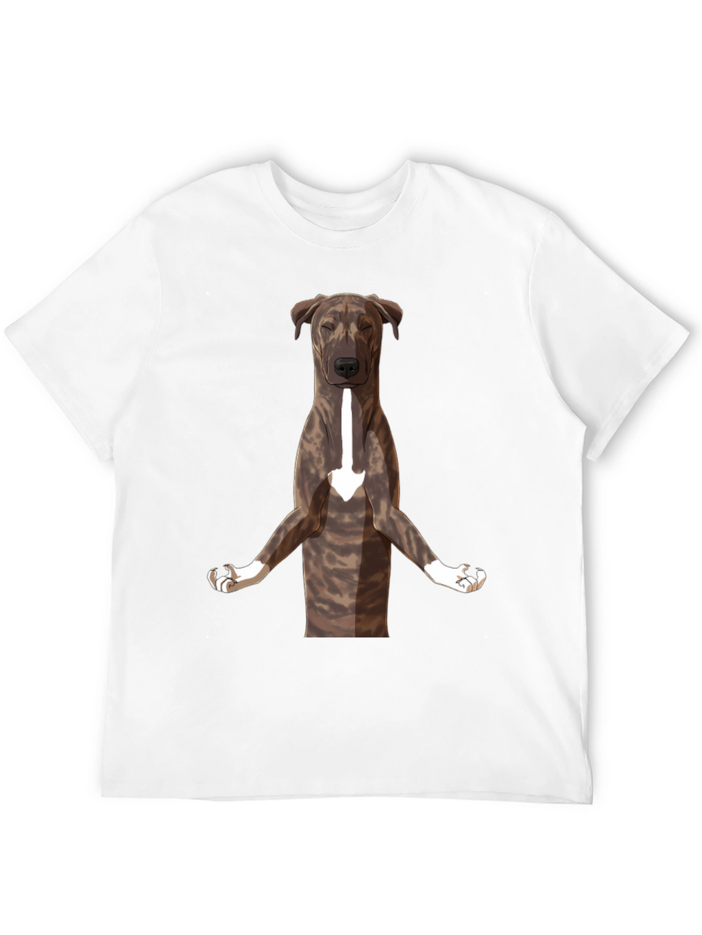Yoga Dog Graphic Tee - Black