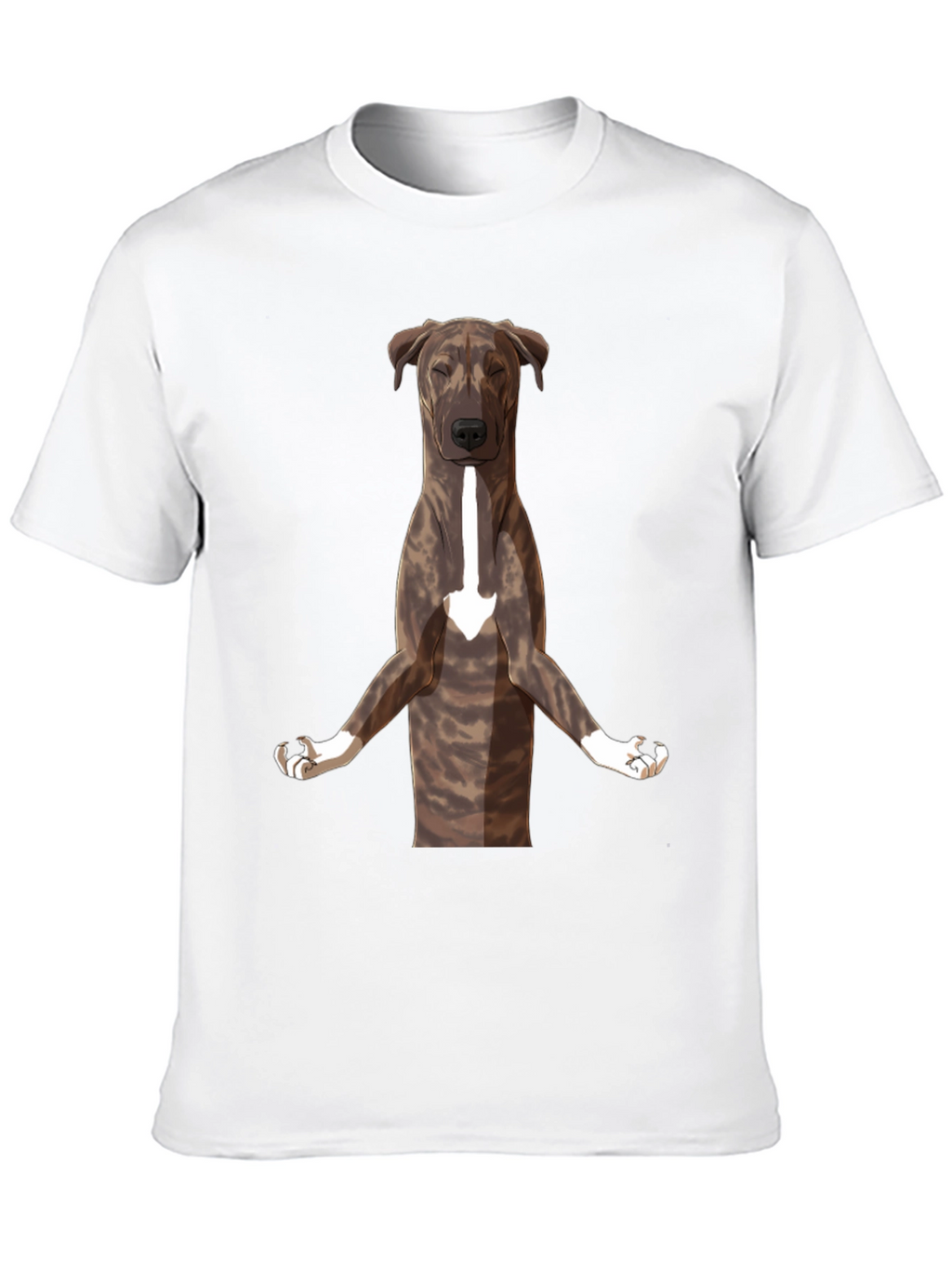 Yoga Dog Graphic Tee - Black