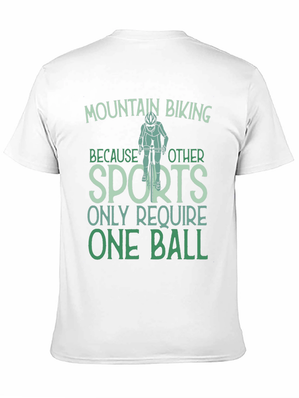 Mountain Biking One Ball T-Shirt